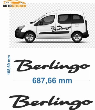naklejka naklejki citroen berlingo