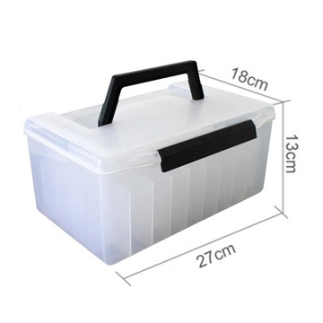 Pudełko na przynęty Pudełko do przechowywania sprzętu na przynęty Przynęta słodkowodna, słonowodna, biała