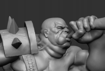 Steelgut Runeholder & Hornblower - 3D печать