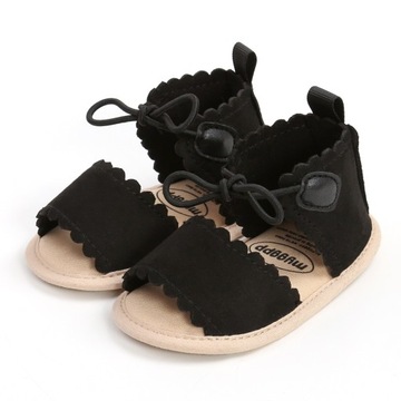 BUTY SANDAŁY NIEMOWLĘCE NIECHODKI 6-12 MIESIĘCY