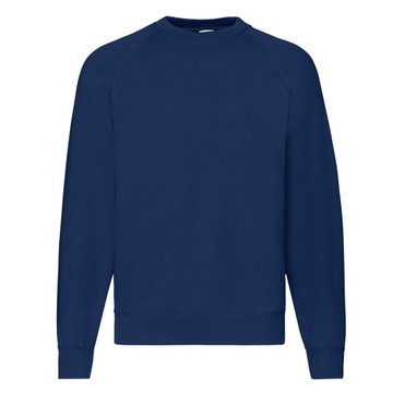 BLUZA RAGLAN CLASSIC FRUIT OF THE LOOM navy S