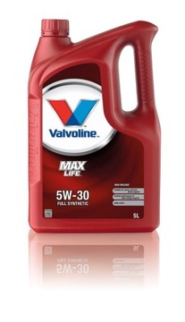 OLEJ SILNIKOWY 5W30 VALVOLINE MAXLIFE 5W-30 5L