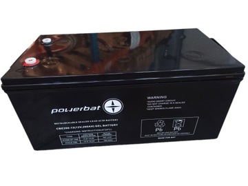12 V 260Ah (GEL) POWERBAT