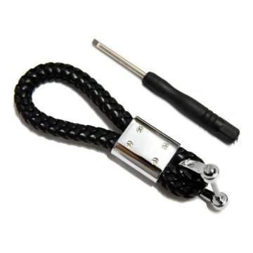 WELDED LEATHER KEY RING для автомобильных ключей с логотипом VOLKSWAGEN