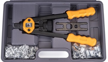 РУЧНОЙ заклепочник для заклепок-гаек М3-М12, НАБОР 125