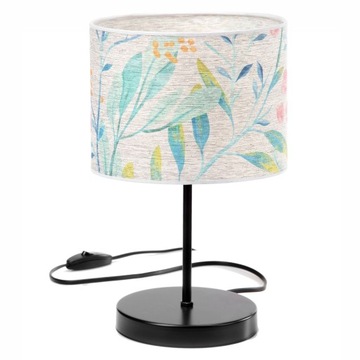 Elegancka Solidna Boho Lampka Stołowa Nocna LED E27 Juta