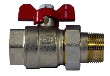 ZAWÓR KULOWY GOSHE 3/4 CAL DN20 ZE ŚRUBUNKIEM PN30 PREMIUM