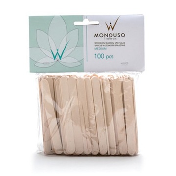 ItalWax 100x szpatułki drewniane do depilacji wosk