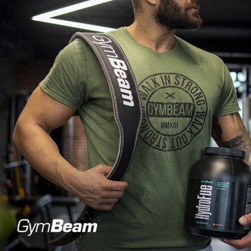 КОЖАНЫЙ РЕМЕНЬ ДЛЯ БОДИБИЛДИНГА ДЛЯ ФИТНЕСА ДЛЯ ТЯЖЕЛОЙ АТЛЕТИНГИ GymBeam M