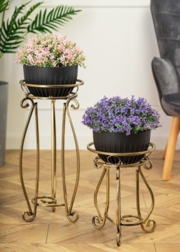 ПОДСТАВКА ДЛЯ ЦВЕТОВ МЕТАЛЛИЧЕСКАЯ ПОДСТАВКА LOFT PLANTS 62 СМ LOFT GOLD