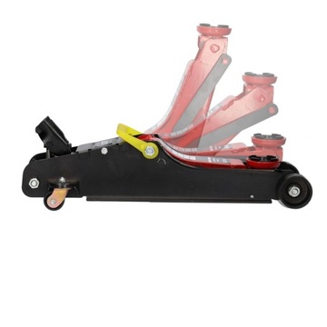 PODNOŚNIK SAMOCHODOWY LEWAREK NISKOPROFILOWY ŻABA PUNKTOWY 2500 KG INVENTO