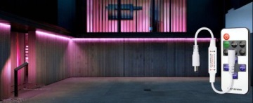 LED COB контроллер/диммер +RF Беспроводной радио пульт дистанционного управления