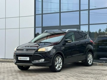 Ford Kuga II SUV 2.0 Duratorq TDCi 163KM 2014 Ford Kuga Półskóra Asystent Grzane fotele, zdjęcie 2