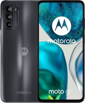 Motorola moto g52 6/256 ГБ Угольно-серый 90 Гц 4G смартфон + зарядное устройство + чехол