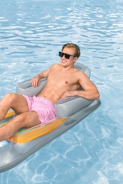 НАДУВНОЙ МАТРАС СО СПИНКОЙ ПЛЯЖНОЕ КРЕСЛО BESTWAY BEACH БАССЕЙН