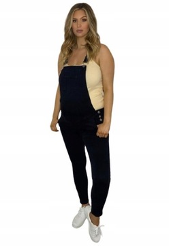 MISSGUIDED MATERNITY JEANOWE OGRODNICZKI M