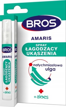 BROS AMARIS SPRAY ŁAGODZĄCY UKĄSZENIA 8ml
