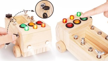 ДЕРЕВЯННЫЙ ИНТЕРАКТИВНЫЙ АВТОМОБИЛЬ