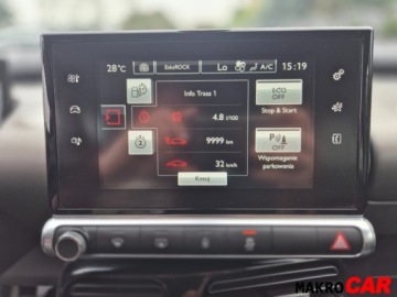Citroen C4 Cactus Crossover 1.6 BlueHDi 100KM 2017 Citroen C4 Cactus Niski przebieg Klimatyzacja automatyczna Kamera cofania, zdjęcie 11