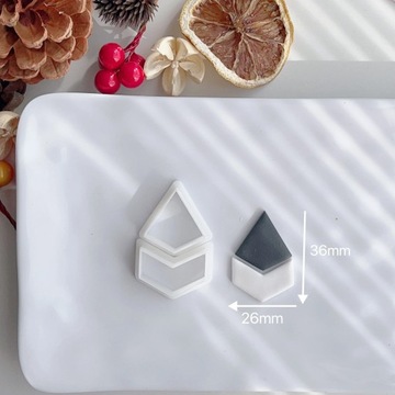 Мини-элементальный резак Gumdrop с закругленными углами, лунный ромб, форма пончика, пол