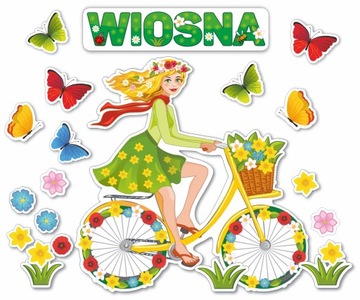 УКРАШЕНИЕ ДЛЯ ВЕЛОСИПЕДА «ЛЕДИ ВЕСНА», БОЛЬШОЕ, WW4