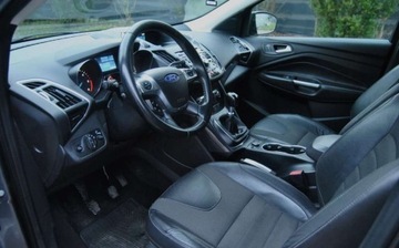 Ford Kuga II SUV 2.0 Duratorq TDCi 140KM 2014 Ford Kuga GWARANCJA, 2.0 Diesel, 4x4, Xenon, Pol skora, Asystent parkowani, zdjęcie 4