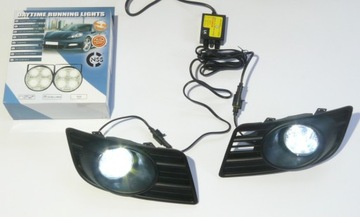 Lampy światła dzienne dziennej DRL LED Suzuki Swift 2007-2010
