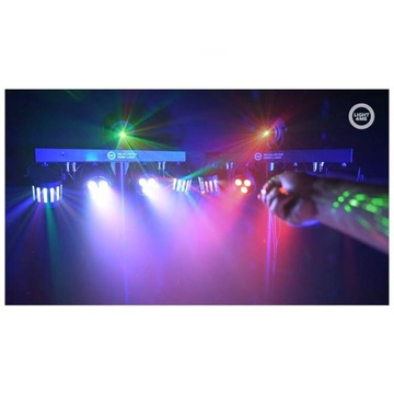 LIGHT4ME LED PAR BEAM DERBY LASER многоэффектный