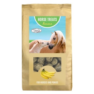 Smaczki dla konia bananowe York Cukierki dla konia 1 kg