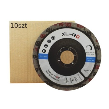 DYSK XL-RD WŁÓKNINA SPRASOWANA 126x6x22 6A MED 10szt