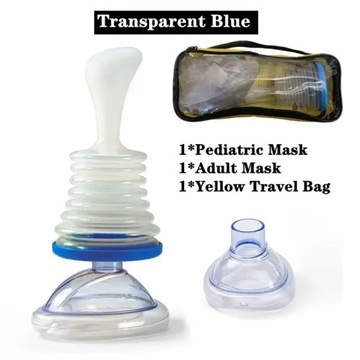 1Set Health Care Choking Rescue Device Home Travel Kit for Adult and