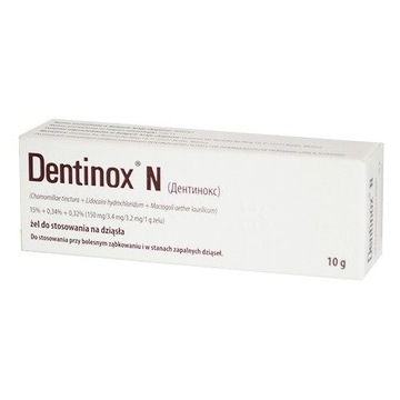 Dentinox N, bolesne ząbkowanie, żel 10g Inpharm