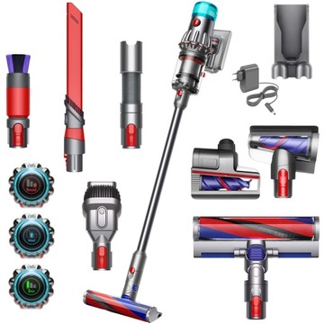 BEZPRZEWODOWY ODKURZACZ PIONOWY DYSON V12 Slim Fluffy Cyclone - MEGA PACK