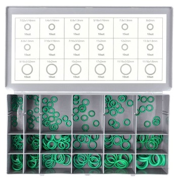 УПЛОТНИТЕЛЬНЫЕ КОЛЬЦА, МАСЛОСТОЙКИЕ УПЛОТНЕНИЯ КОНДИЦИОНЕРА, 900 ШТ., ХОРОШО ЗАЩИЩЕННЫЕ