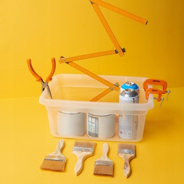 Органайзер Домашний контейнер с крышкой Moxom 1л