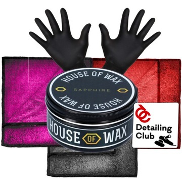 House of Wax Sapphire Wosk z Carnaubą 100 ml