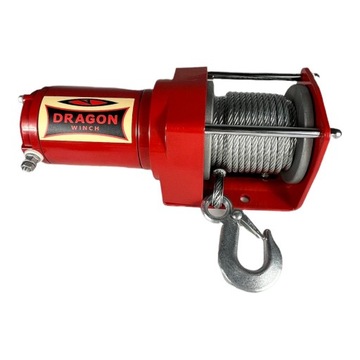ЭЛЕКТРИЧЕСКАЯ ЛЕБЕДКА 12 В 2500 фунтов 1133 кг ЛЕБЕДКА ДРАКОН DWM2500ST ДЛЯ ПЛУГА