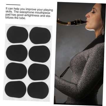 4 листа зубных подушечек для саксофона, подушечки для тенор-саксофона, нашивки для саксофона