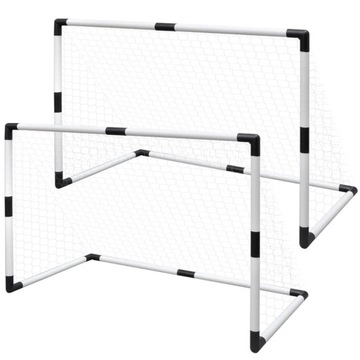 Bramki do mini piłki nożnej, 2 szt., 91,5 x 48 x