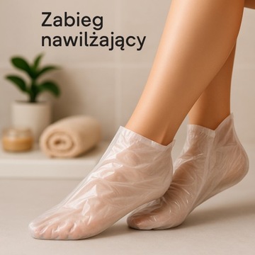 100 одноразовых носков из фольги от потрескавшихся пяток, восстанавливающие для лечения