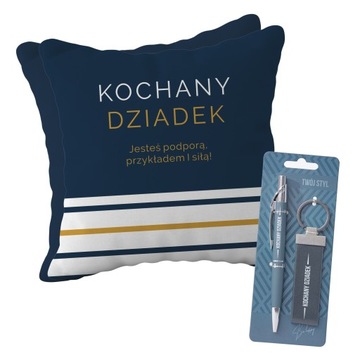 KOSZ DLA DZIADKA PREZENT PODUSZKA KOCHANY DZIADEK