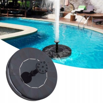 СОЛНЕЧНЫЙ ФОНТАН ДЛЯ ПРУДА, ПЛАВАЮЩИЙ НАСОС