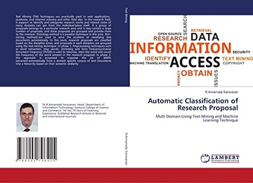 Saravanan, R.Annamalai Automatic Classification of Research Proposal: Multi
