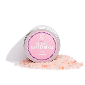 Cztery Szpaki Słona Lawenda 250 ml solny peeling do ciała