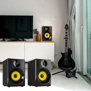 2 активных монитора мощностью 60 Вт для компьютера-микшера