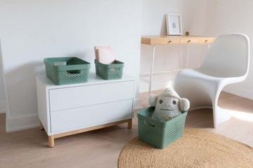 АЖУРНАЯ КОНТЕЙНЕРНАЯ КОРЗИНА 11Л ИЗГИБНАЯ