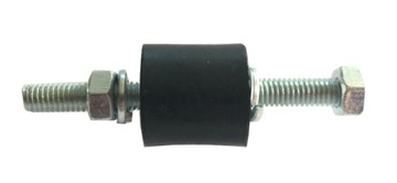Odbój gumowy uniwersalny M6 20x20mm 2 śruby