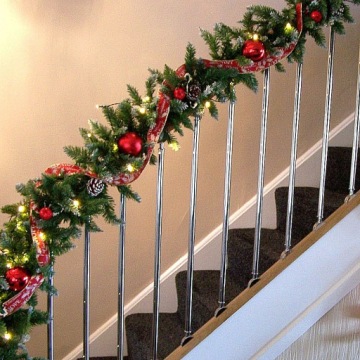 РОЖДЕСТВЕНСКАЯ ГИРЛЯНДИЯ, ЗЕЛЕНАЯ ЦЕПЬ, 2м