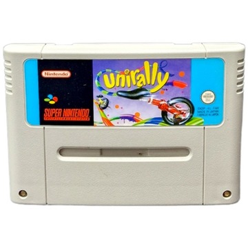 Gra UNIRALLY! Nintendo SNES PAL
