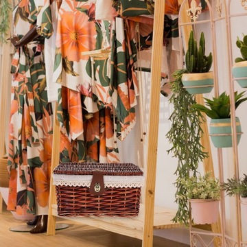 KOSZ DO PRZECHOWYWANIA SZAFY WIKLINOWEJ